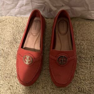 Giani Bernini Coral Slip-On Loafers with Branded Medallion